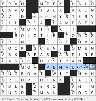 western neckwear crossword.